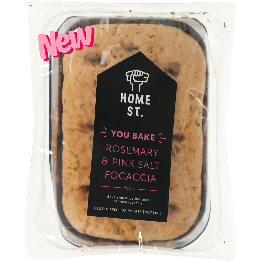 YOU BAKE Rosemary &amp; Pink Salt Focaccia