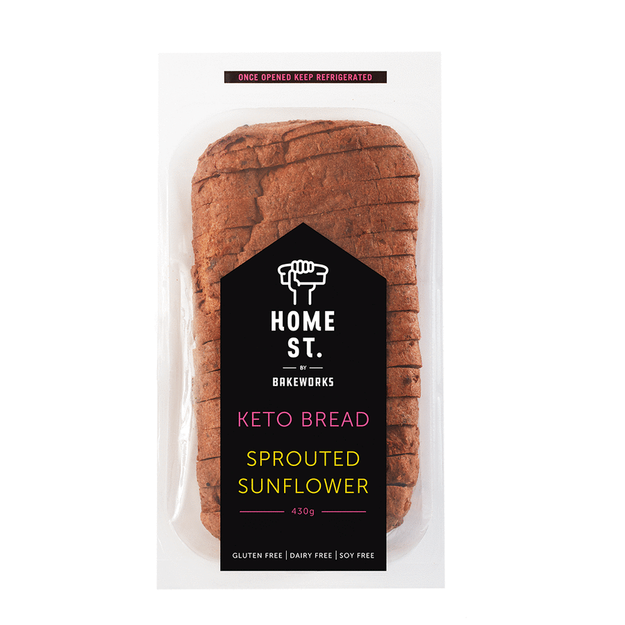 Home St. Sprouted Sunflower Keto Bread