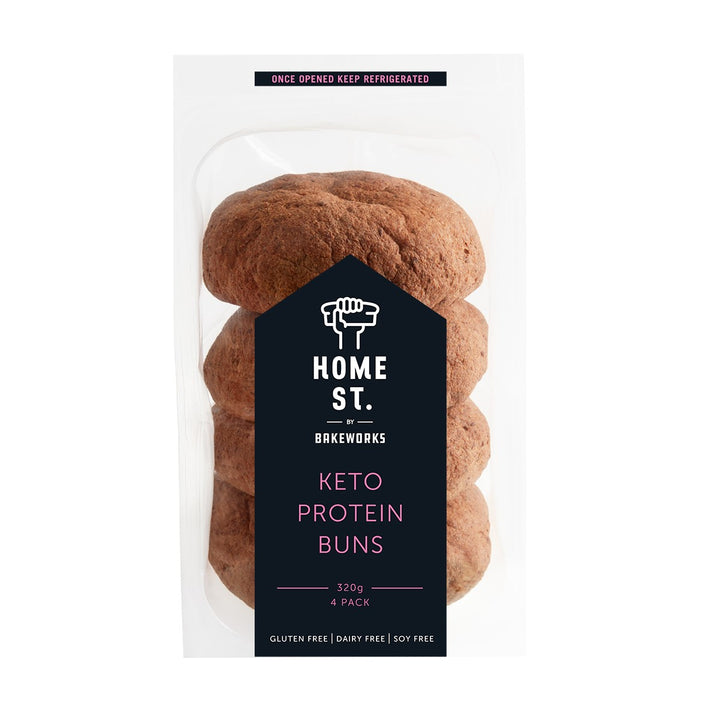 Home St. Keto Protein Buns 4 Pack